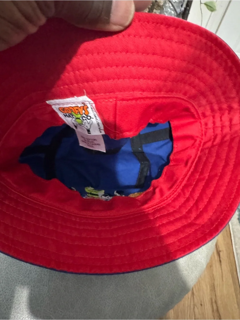 Vintage 2000 Walt Disney Bucket Hat Mickey Y2K Unisex Adult  Hat